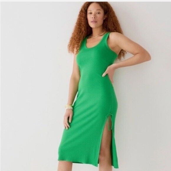 J. Crew Dresses & Skirts - NWT J Crew Ruched midi dress in vintage rib​​​